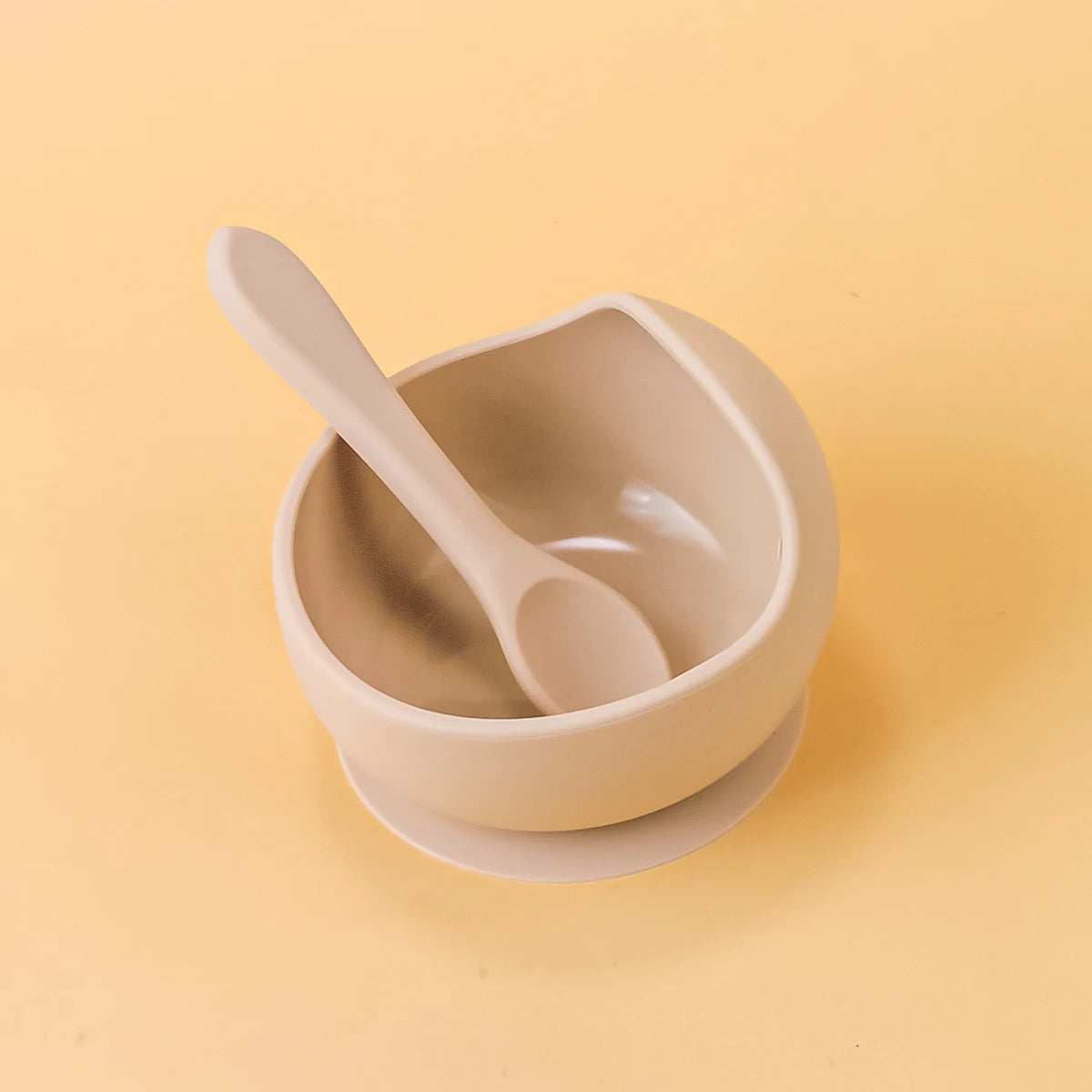 Suction Silicone Baby Bowl & Spoon Set