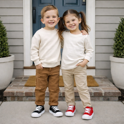 Autumn Korean Style Children’s Candy-Colored Canvas Shoes