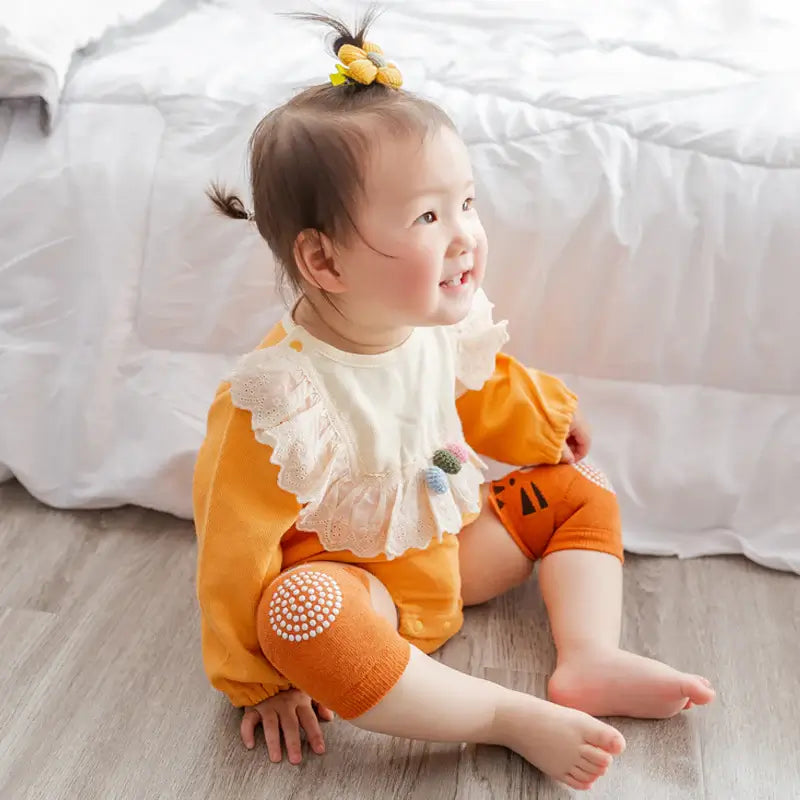 Baby Crawling Knee Pads with Non-Slip Grip
