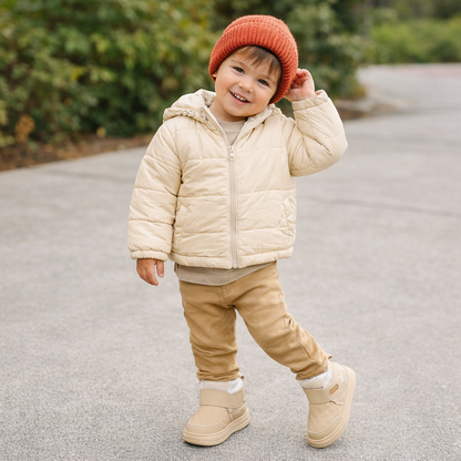 Baby Plush Snow Booties – Warm First Walker Boots