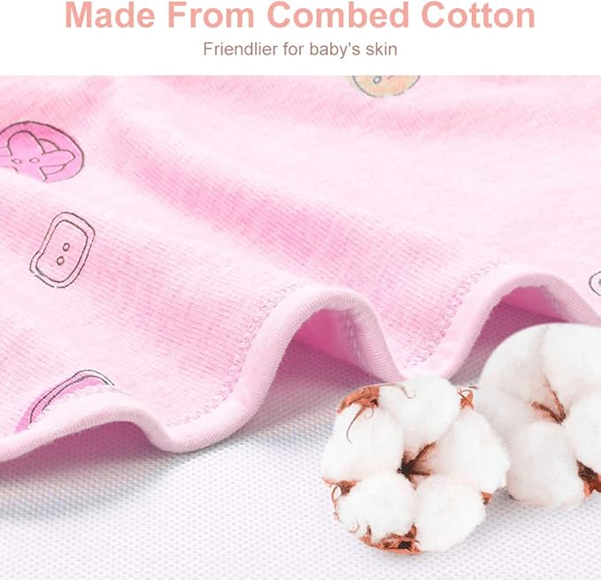 Baby Sleeping Bag Swaddle – Soft Cotton Wrap with Head Support for Newborns