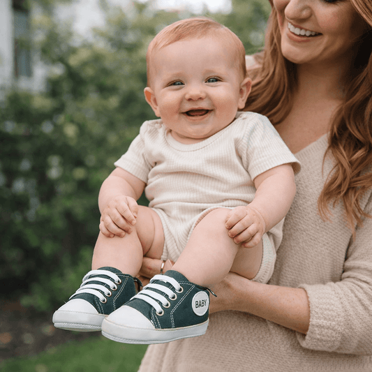 Classic Canvas Sneakers for Baby Boys & Girls – Soft Sole Non-Slip First Walker Shoes