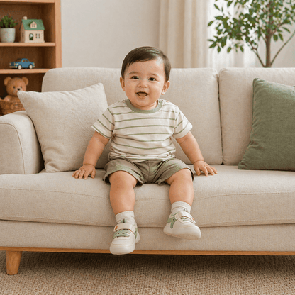 Cute And Comfortable Baby Velcro Toddler Shoes