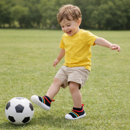 Flying Knit Sock Sneakers for Toddlers (Soft Sole, Breathable)