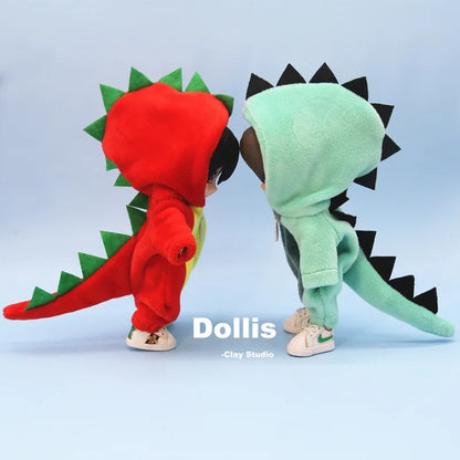 Plush Character Costume Outfit for 1/12 Dolls