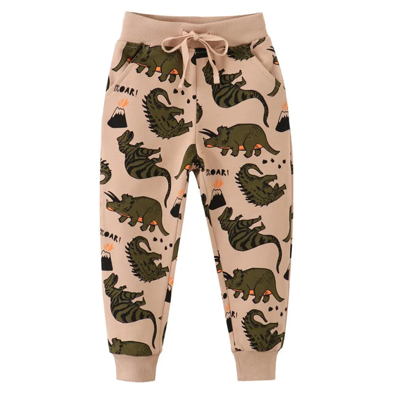Cute, Cozy Printed Jogger Pants for Toddlers & Kids (2–7 Years)