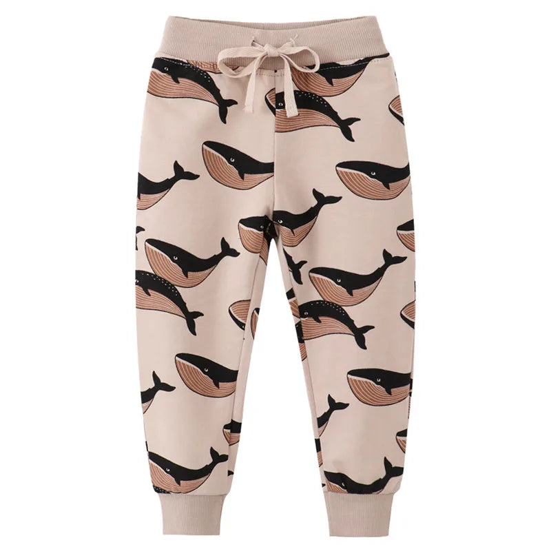 Cute, Cozy Printed Jogger Pants for Toddlers & Kids (2–7 Years)