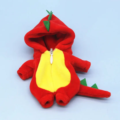Plush Character Costume Outfit for 1/12 Dolls