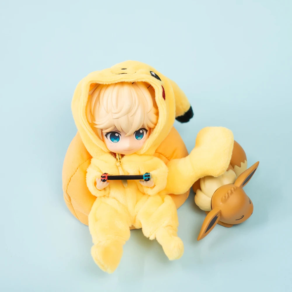 Plush Character Costume Outfit for 1/12 Dolls