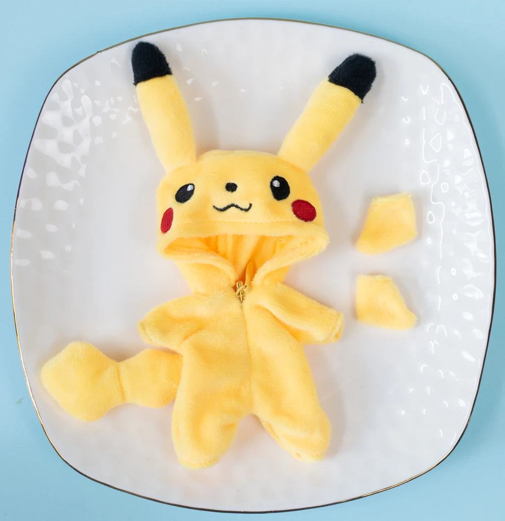 Plush Character Costume Outfit for 1/12 Dolls