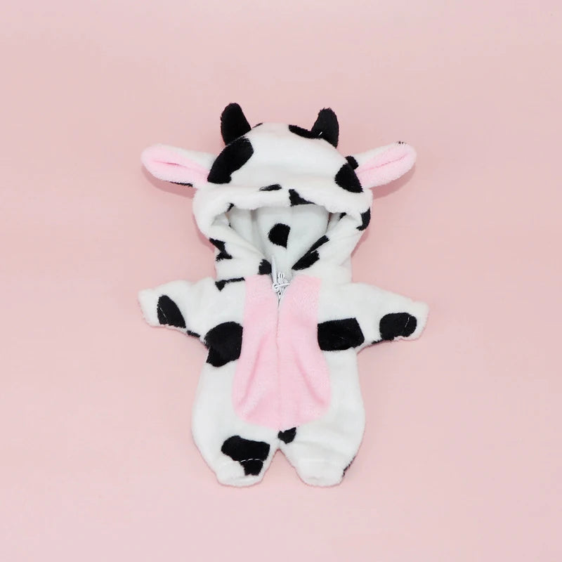 Plush Character Costume Outfit for 1/12 Dolls