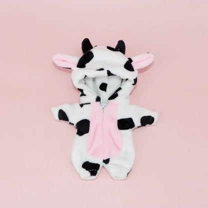 Plush Character Costume Outfit for 1/12 Dolls