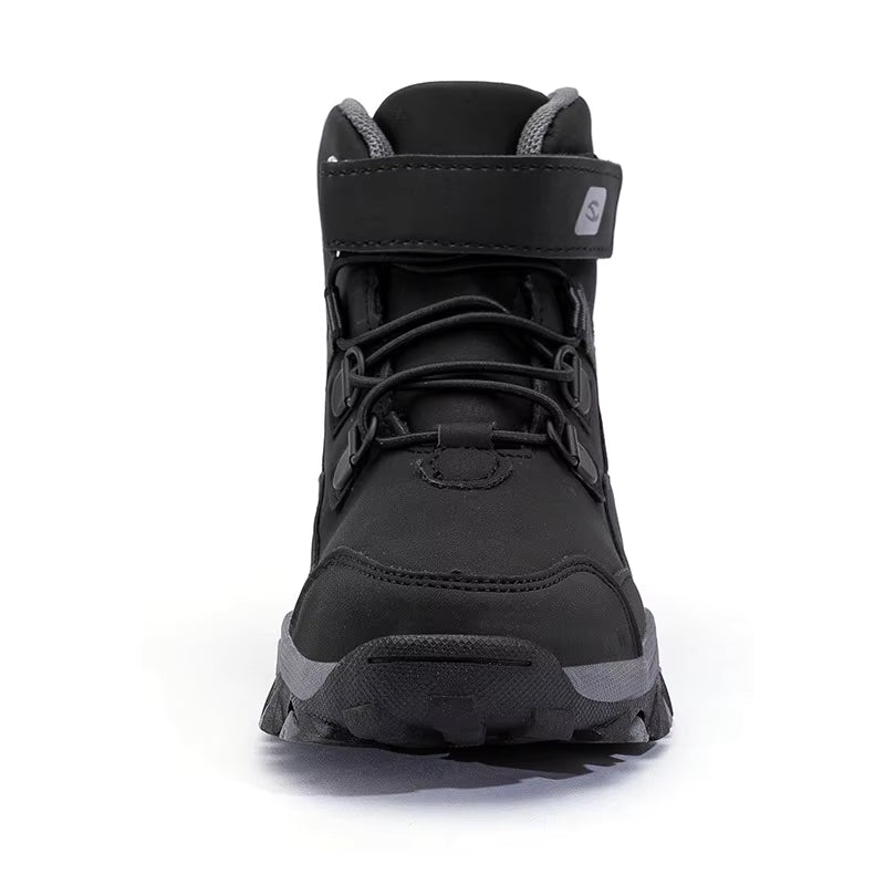 Kids Waterproof Winter Boots (Fleece-Lined Option) – Non-Slip Outdoor Ankle Boots
