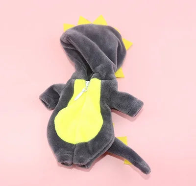 Plush Character Costume Outfit for 1/12 Dolls