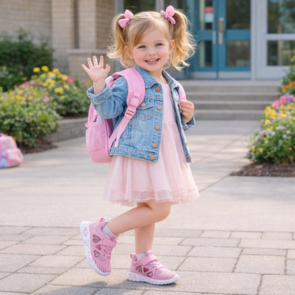 Kids Lightweight Mesh Sneakers – Breathable, Non-Slip & Comfortable