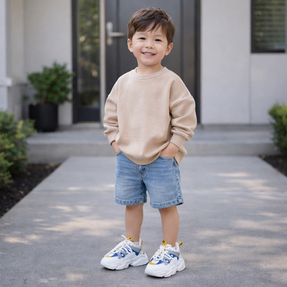 Lightweight Breathable Toddler Sneakers for Boys & Girls