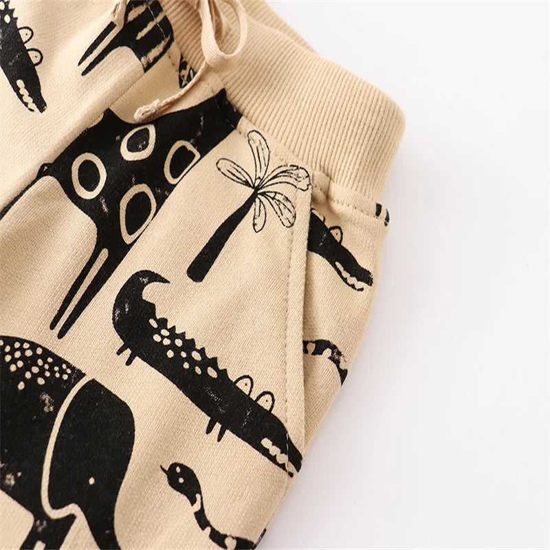 Cute, Cozy Printed Jogger Pants for Toddlers & Kids (2–7 Years)