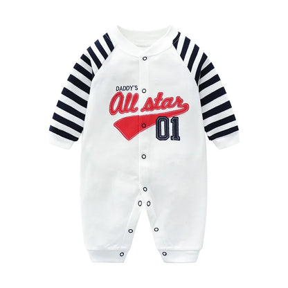 Bow-Tie Tuxedo Romper for Baby Boys