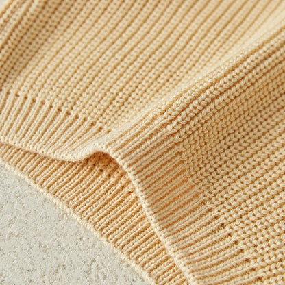 Classic Crewneck Cotton-Blend Knit Sweater for Babies & Kids
