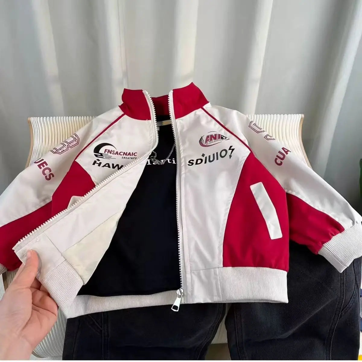 Racing Club Boys’ Colorblock Zip Jacket