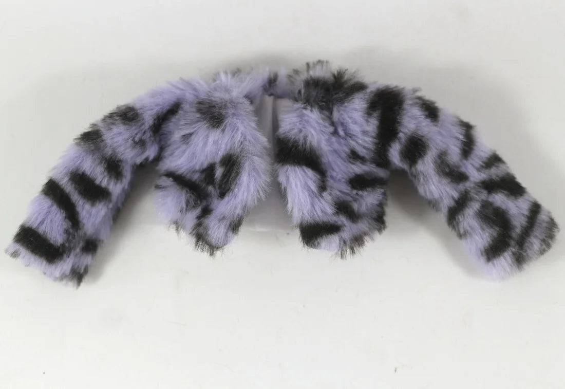 Plush Faux-Fur Coat for 11.5-Inch Dolls