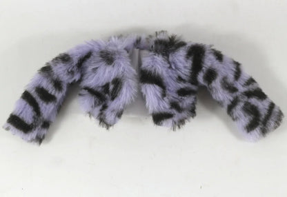 Plush Faux-Fur Coat for 11.5-Inch Dolls