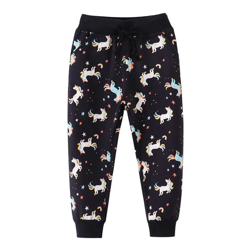 Cute, Cozy Printed Jogger Pants for Toddlers & Kids (2–7 Years)