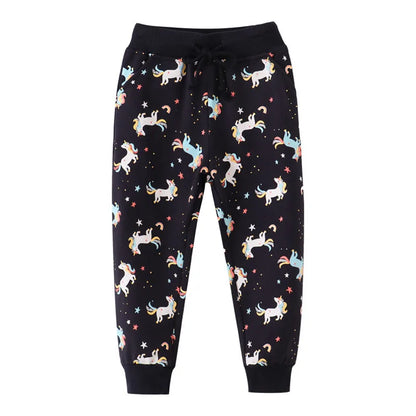 Cute, Cozy Printed Jogger Pants for Toddlers & Kids (2–7 Years)