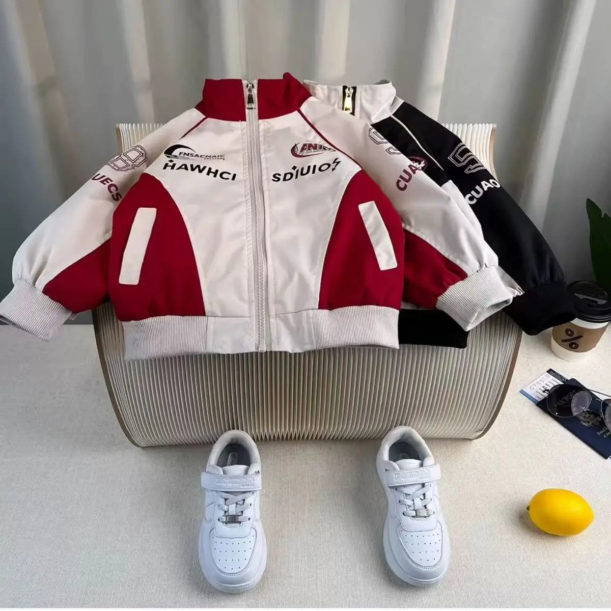 Racing Club Boys’ Colorblock Zip Jacket