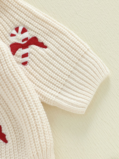 Gingerbread Knit Pullover Sweater for Babies & Toddlers