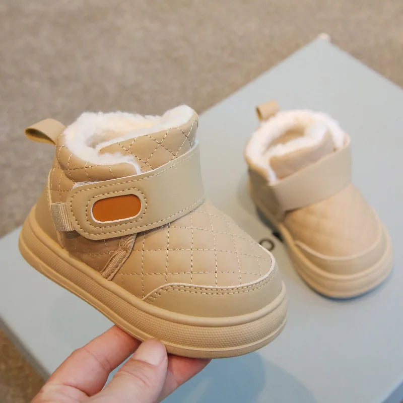 Baby Plush Snow Booties – Warm First Walker Boots