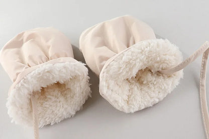 Plush-Lined Winter Baby Snowsuit with Hood & Mittens (0–18 Months)