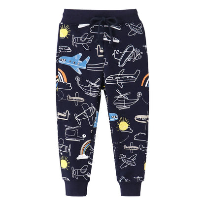Cute, Cozy Printed Jogger Pants for Toddlers & Kids (2–7 Years)