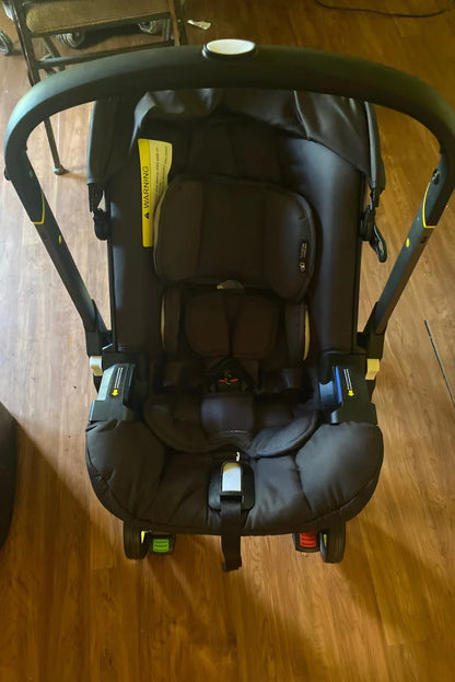 Car Seat Stroller Hybrid – 3-in-1 Infant Travel System with One-Click Wheels