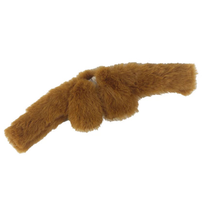 Plush Faux-Fur Coat for 11.5-Inch Dolls