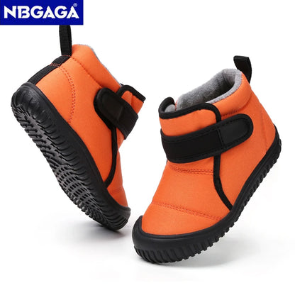 Warm Winter Snow Boots for Toddlers & Kids – Anti-Slip, Plush-Lined Outdoor Shoes