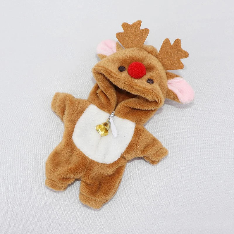 Plush Character Costume Outfit for 1/12 Dolls