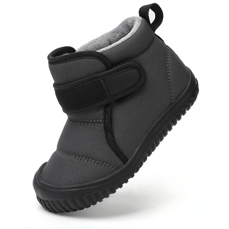 Warm Winter Snow Boots for Toddlers & Kids – Anti-Slip, Plush-Lined Outdoor Shoes