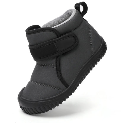 Warm Winter Snow Boots for Toddlers & Kids – Anti-Slip, Plush-Lined Outdoor Shoes