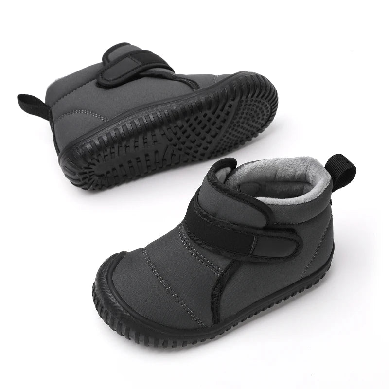 Warm Winter Snow Boots for Toddlers & Kids – Anti-Slip, Plush-Lined Outdoor Shoes