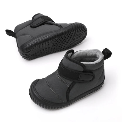 Warm Winter Snow Boots for Toddlers & Kids – Anti-Slip, Plush-Lined Outdoor Shoes