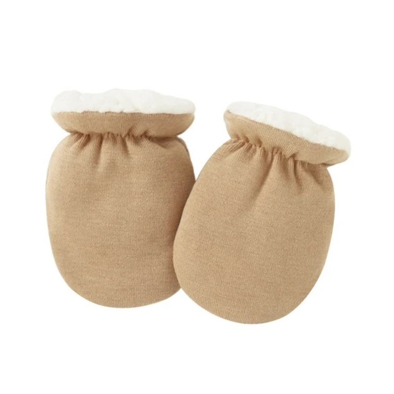 Newborn Anti-Scratch Baby Mittens – Soft Protective Hand Covers (0–12 Months)