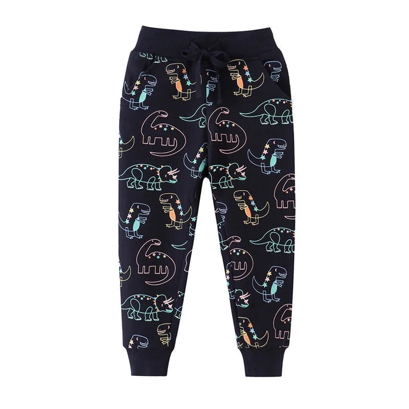 Cute, Cozy Printed Jogger Pants for Toddlers & Kids (2–7 Years)