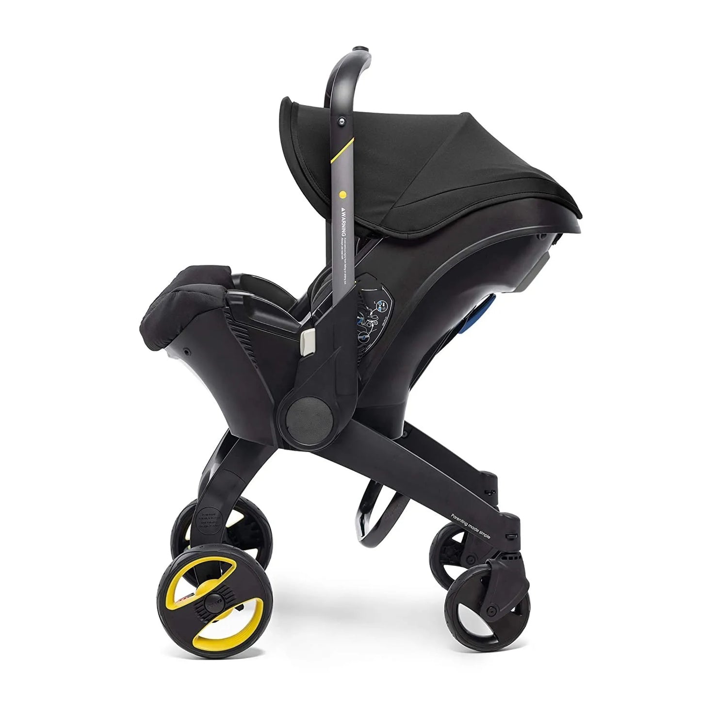 Car Seat Stroller Hybrid – 3-in-1 Infant Travel System with One-Click Wheels