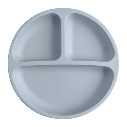 Three-Compartment Silicone Baby & Toddler Divided Plate