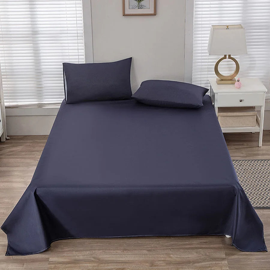 Waterproof TPU Flat Bed Sheet for Kids & Family Beds