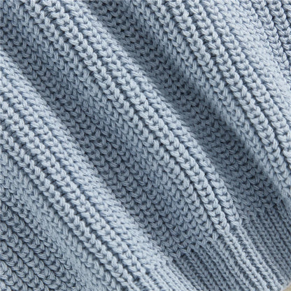 Classic Knit Baby Sweater – Soft Cotton Crewneck Pullover (0–5 Years)