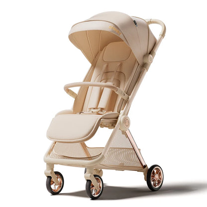 Lightweight Compact Travel Stroller with Reclining Seat – One-Hand Fold & UPF 50+ Canopy