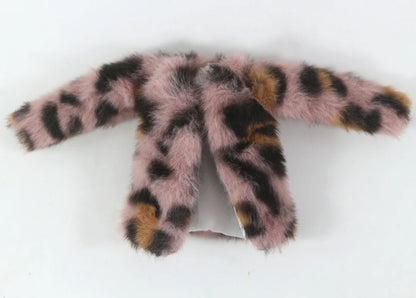 Plush Faux-Fur Coat for 11.5-Inch Dolls