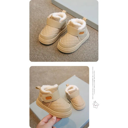 Baby Plush Snow Booties – Warm First Walker Boots